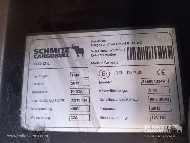 Kühlauflieger Schmitz Cargobull Tiefkühler Multitemp Doppelstock Trennwand
