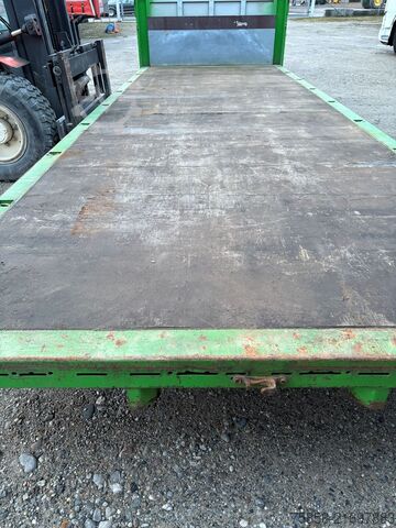 Anhänger-Wechselpritsche Krone BDF 7,45m TOP Zustand Zurringe