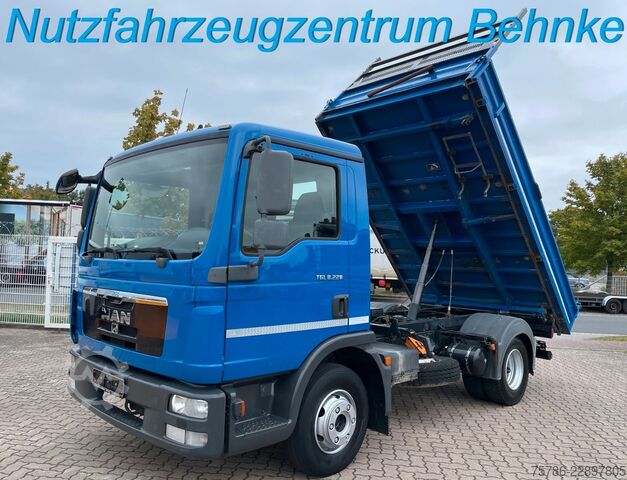 Three-way tipper van MAN TGL 8.220 Meiller/ 2x AHK+Öl/ Diff-Sperre