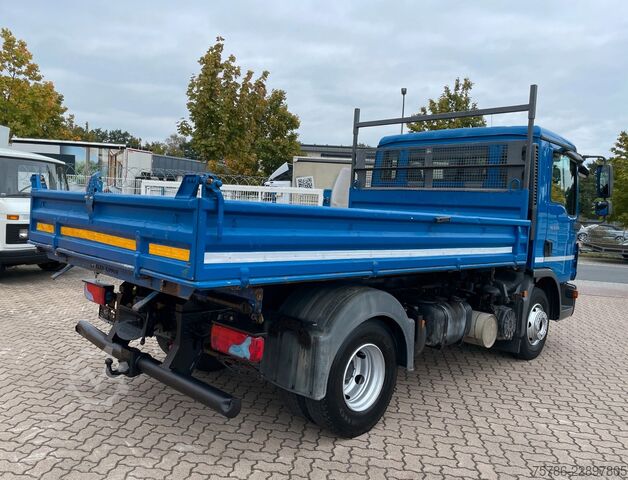 Three-way tipper van MAN TGL 8.220 Meiller/ 2x AHK+Öl/ Diff-Sperre