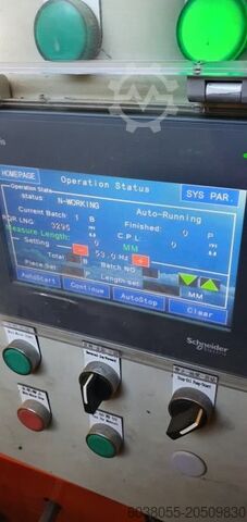 Hydraulic shearing machine for sheet metal cutting SIECC 0,8x1250