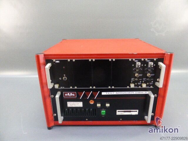 RMS Elektrodynamische Schwinganlage Testmanager SWR 900 u. SWE 384 , SWE 366 RMS RMS Schwinganlage