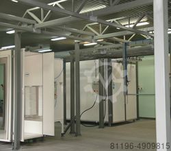 Pulverbeschichtungsanlage ROMER /Automatyczna linia Automat