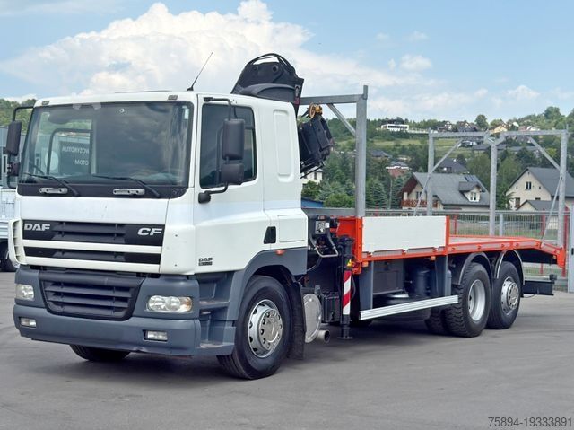 Abschleppwagen DAF CF 85.380*ABSCHLEPPWAGEN 7,20m+ HIAB 144 B-2 DUO