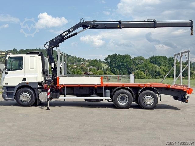 Abschleppwagen DAF CF 85.380*ABSCHLEPPWAGEN 7,20m+ HIAB 144 B-2 DUO