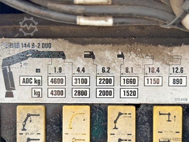 Abschleppwagen DAF CF 85.380*ABSCHLEPPWAGEN 7,20m+ HIAB 144 B-2 DUO