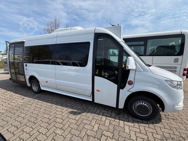 City bus MERCEDES-BENZ Sprinter 15+27 Linienbus Niederflur Rollstuhl