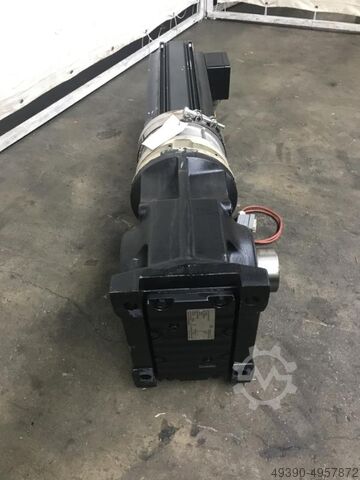 Synchron-Servomotor mit Haltebremse und Getriebe, ; Getriebemotor, Elektromotor, Winkelgetriebemotor LUST LTI DRIVES LSK-190-7-30-560 T1,P,KK,1R