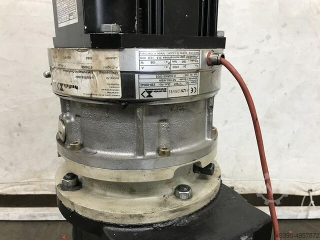 Synchron-Servomotor mit Haltebremse und Getriebe, ; Getriebemotor, Elektromotor, Winkelgetriebemotor LUST LTI DRIVES LSK-190-7-30-560 T1,P,KK,1R