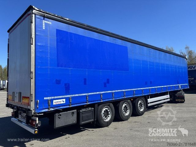Open semitrailer with tarp Schmitz Cargobull Semitrailer Curtainsider Standard