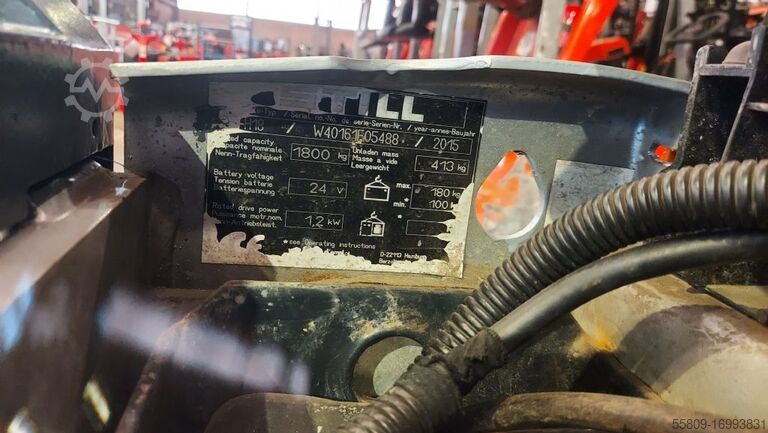 High Lift stacker Still EXUH18 // Standard //Elektro