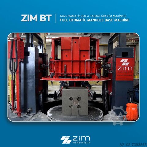 Concrete Pipe Machine ZİM Mühendislik BT AUTOMATIC MANHOLE BASE MACHINE