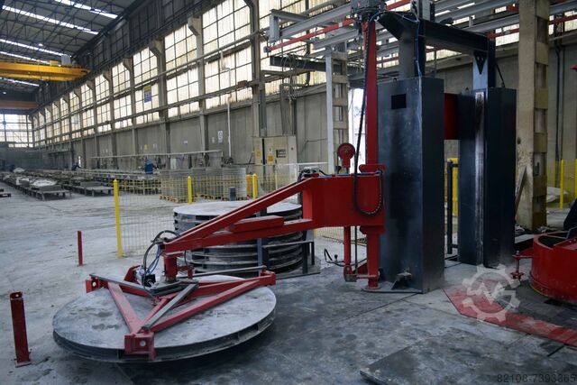 Concrete Pipe Machine ZİM Mühendislik BT AUTOMATIC MANHOLE BASE MACHINE