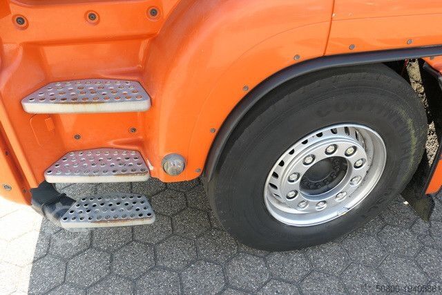 Three-sided tipper truck MAN 18.460 TGS 4x2, Palfinger 8.501, Meiller, Klima