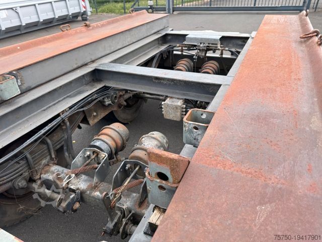 Roll off trailer HÜFFERMANN HMA 24.24 3- Achs- Blattfederung