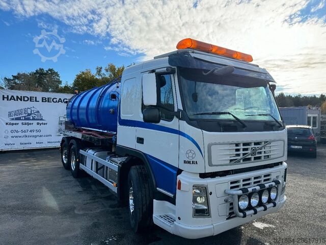 Suction vehicle Volvo FM 420 6x2*4, 15m3 Sludge / Vacuum-truck, 2010