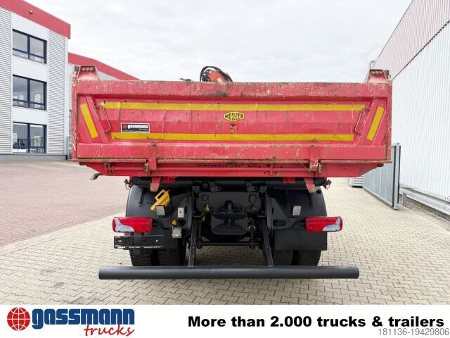 Kipper LKW MAN TGS 18.400 4x4 BB, Navi, Kran Atlas 120.2E-A3L,