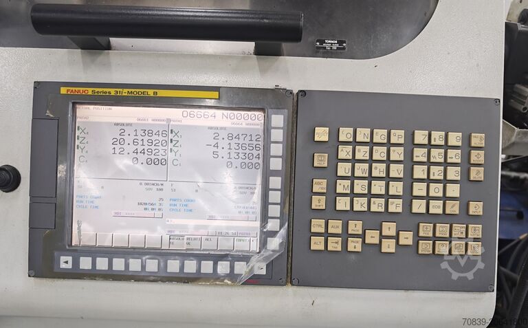 Automatic bar lathe TORNOS Deco Sigma 20/6