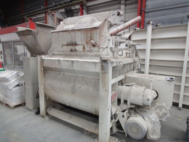 Mobile concrete batching plant SICOMA MIESZALNIK DWU WALOWY 2250l/1,5m3