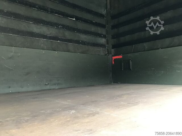 Trailer with flatbed & tarpaulin SCHMITZ 3Achser Bundeswehr mit HU+SP TOP Zustand