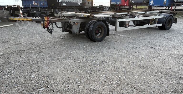 Trailer swap chassis ACKERMANN VERZINKT*langer Hub*17,5er Reifen