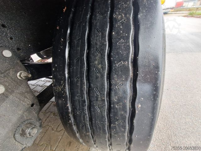 Open semitrailer with tarp SCHMITZ CARGOBULL SCS24/L 13.62 E B 1.Hand Liftachse Edscha Portal