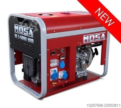 GE S-6000 YDM Mosa Generator 5.7 kVA / 230 V - 1 unit  