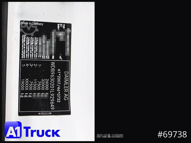 Müllwagen MERCEDES-BENZ Antos 2532 Faun Powerpress II Zöller Detla 2301,