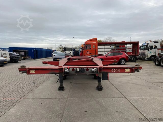 Containertransport Van Hool Tank chassis / ADR / BPW + DISC / 20-30 FT
