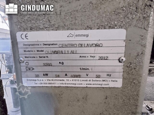 Universal-Bearbeitungszentrum Emmegi Quadra L1