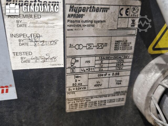 Plasma-Ausschnitt-Maschine MicroStep PLS 7501.25PG