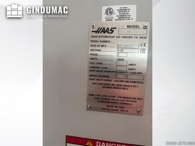 Horizontal-Drehmaschine HAAS ST-20