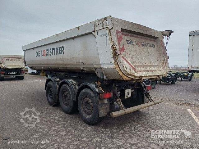 Kipper Auflieger Schmitz Cargobull Kipper Stahlrundmulde 24m³