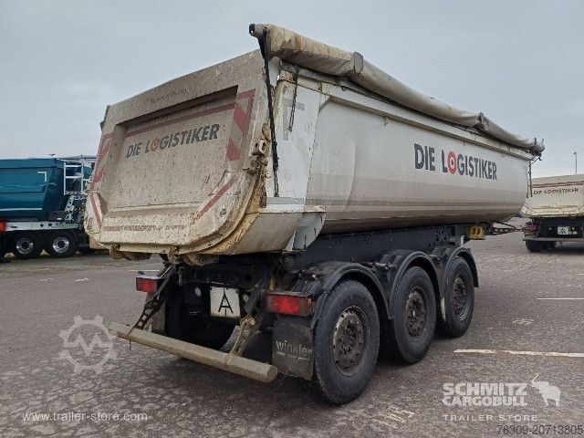 Kipper Auflieger Schmitz Cargobull Kipper Stahlrundmulde 24m³