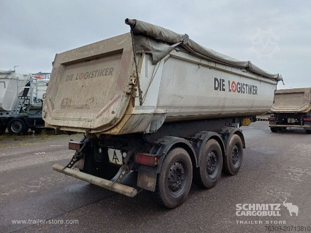 Tipper semitrailer Schmitz Cargobull Kipper Stahlrundmulde 24m³