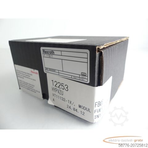 Komponente Rexroth VT 11132-11 MNR: R900030647 Modul SN: 18000102RS (0) - ungebr.! -