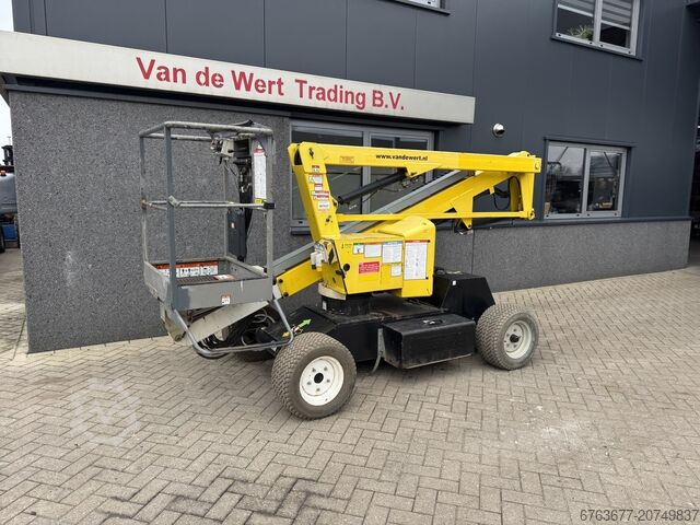 NIFTYLIFT Nifty HR12NDE Gelenkteleskoparbeitsbühne / Arbeitsbühne HYBRID Kubota Diesel 4x2 Baujahr 2 NIFTYLIFT HR12NDE Knikarmhoogwerker / Arbeitsbuhne HYBRIDE Kubota diesel 4x2 2014