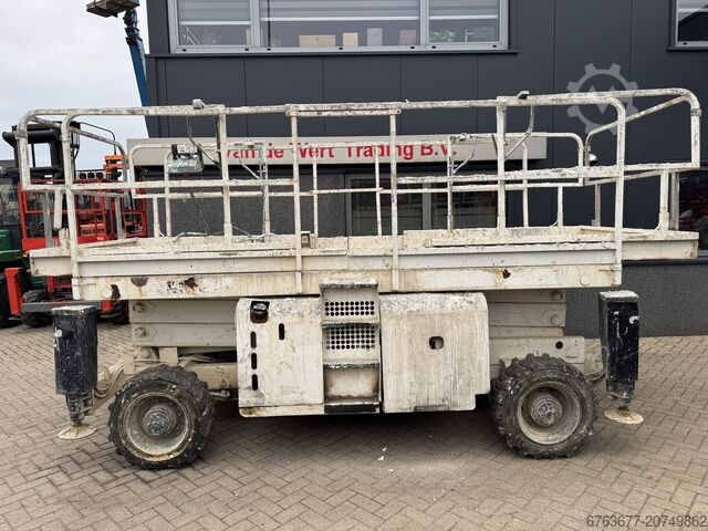 Haulotte H12 SX Hubarbeitsbühne / Arbeitsbühne, 12 m Arbeitshöhe, Allradantrieb 4x4, Hatz Dieselmoto HAULOTTE H12 SX Hoogwerker / Arbeitsbuhne 12mtr werkhoogte 4x4 Hatz Diesel