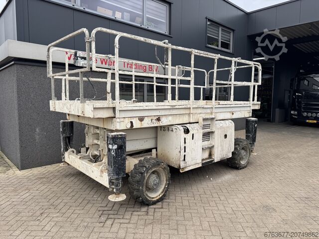 Haulotte H12 SX Hubarbeitsbühne / Arbeitsbühne, 12 m Arbeitshöhe, Allradantrieb 4x4, Hatz Dieselmoto HAULOTTE H12 SX Hoogwerker / Arbeitsbuhne 12mtr werkhoogte 4x4 Hatz Diesel