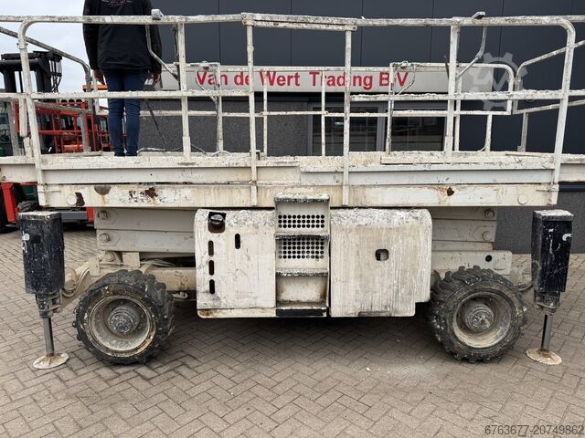 Haulotte H12 SX Hubarbeitsbühne / Arbeitsbühne, 12 m Arbeitshöhe, Allradantrieb 4x4, Hatz Dieselmoto HAULOTTE H12 SX Hoogwerker / Arbeitsbuhne 12mtr werkhoogte 4x4 Hatz Diesel