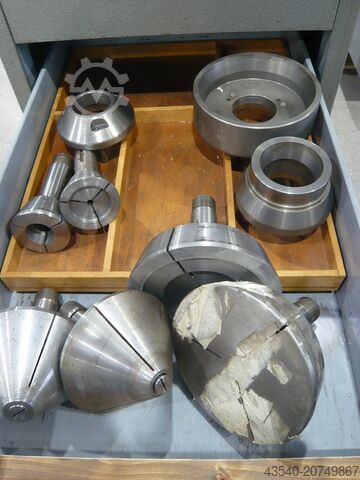 Leit-/Zugspindeldrehmaschine Schaublin 135