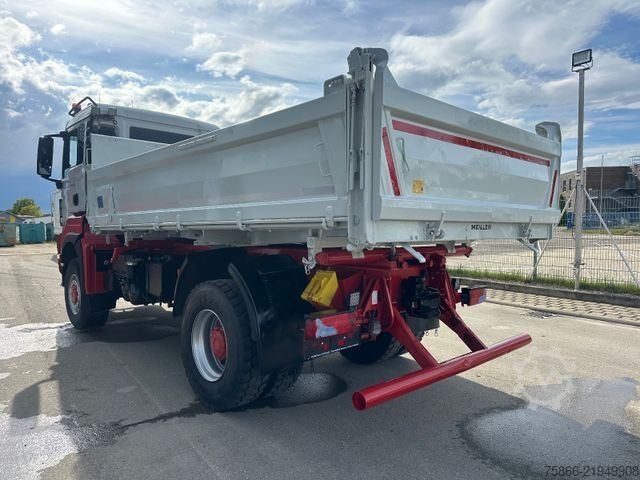 Three-sided tipper truck MAN 18.510 TGS BB 4x4  Schneepflug t 40.000kg