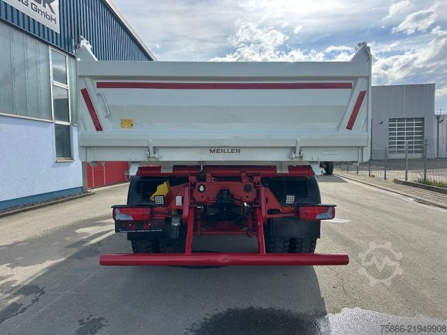 Three-sided tipper truck MAN 18.510 TGS BB 4x4  Schneepflug t 40.000kg
