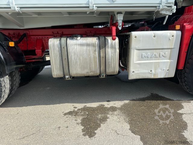 Three-sided tipper truck MAN 18.510 TGS BB 4x4  Schneepflug t 40.000kg