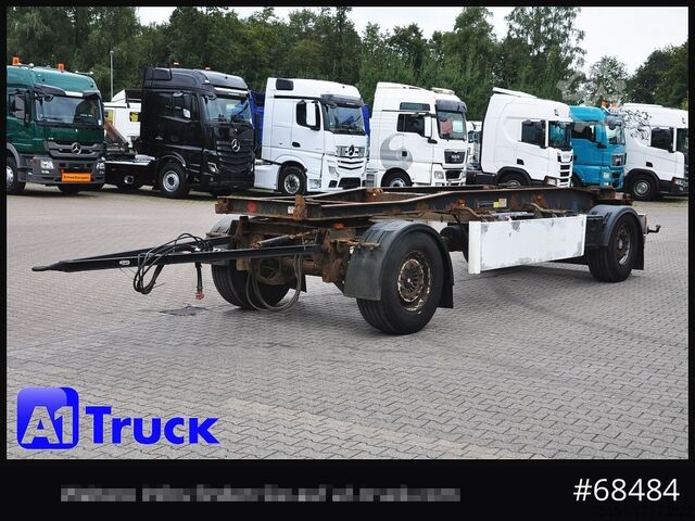 Roll off trailer HUEFFERMANN HSA 1870, Abrollanhänger, Schlitten,
