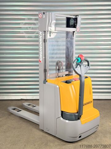 Hochhubwagen-Mitgänger Jungheinrich EJC 214 - Service Neu - 5,35m Hub - nur 1009 Std.