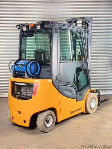 LPG front loader Jungheinrich TFG 425s - Service Neu - 2.5t Triplex - Kabine