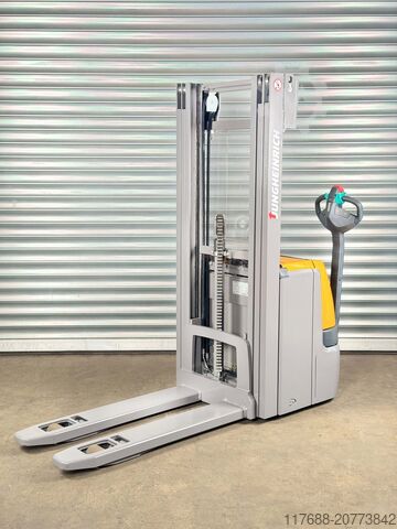 Hochhubwagen-Mitgänger Jungheinrich EJC 214 - Service Neu - Triplex 5,35 Bj 2020