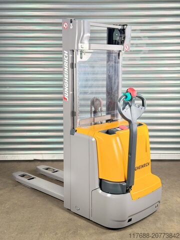 Hochhubwagen-Mitgänger Jungheinrich EJC 214 - Service Neu - Triplex 5,35 Bj 2020