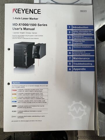 Beschriftungslaser Keyence MD-X1500 C